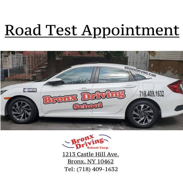 Bronx Driving School Road Test Appointment